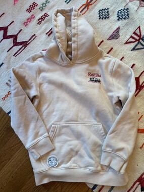 Goat USA Kids Cream Pullover Hoodie